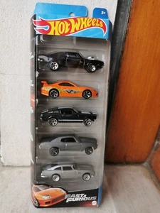 HOT WHEELS FAST AND FURIOUS SET 5 modelli 2023 Toretto Brian - Foto 1 di 1
