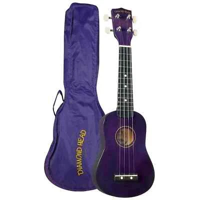 Diamond Head Soprano Ukulele | Purple - Image 1 of 4