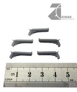 Zinge Industries Infanterie Doppellauf Schrotflinte 5er Set S-GAR08 Neu 28mm Maßstab - Bild 1 von 1