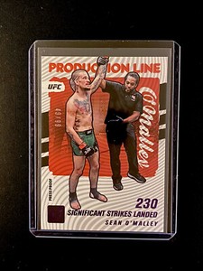 2022 Donruss UFC Production Line Press Proof Purple #8 Sean O'Malley /99