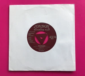 E237, Pats’s Big Hits, Pat Boone, 7"45rpm EP, Excellent Condition - Picture 1 of 4