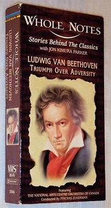 LUDWIG VAN BEETHOVEN TRIUMPH OVER ADVERSITY VHS Whole Notes Jon Kimura Parker - Picture 1 of 3