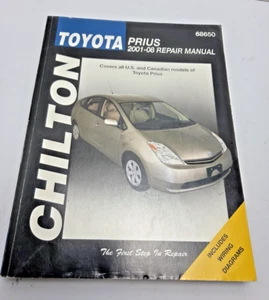CHILTON 2001 2008 Toyota Prius Repair Manual Service Book - Picture 1 of 5