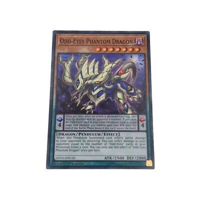 Yu-Gi-Oh! Odd-Eyes Phantom Dragon Legendary Dragon Decks LEDD-ENC03 - Image 1 of 4