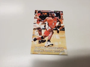 RS20 Boston University 1995/96 Men's Basketball Pocket Schedule Card - Picture 1 of 2