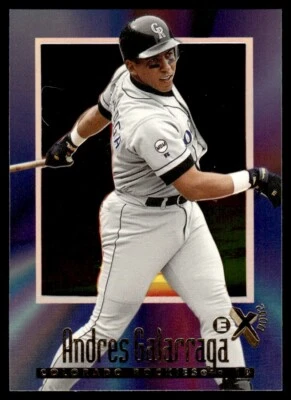 1997 SkyBox E-X2000 ANDRES GALARRAGA R114 - Image 1 of 2