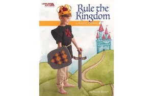 RULE The KINGDOM Plastic Canvas Pattern Book ~ Playset King/Prince & Princess - Picture 1 of 12