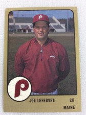 1988 Maine Phillies-ProCards Minor League Baseball Card-Joe Lefebvre
