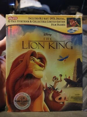 NEW DISNEY THE LION KING BLURAY DVD DIGITAL HD TARGET EXCLUSIVE DIGIBOOK FILMCEL - Image 1 of 2
