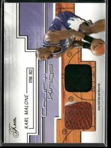 2002-03 Flair #NNO Karl Malone Court Kings Ball and Jersey #/100 - Picture 1 of 2