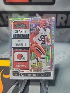 2023 Panini Contenders Myles Garrett Mojo Hobby #25 Cleveland Browns - Picture 1 of 2