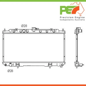 Totalmente nuevo * PROTEX * Radiador para Nissan Pulsar N16 Parte # RADN136.. - Imagen 1 de 4