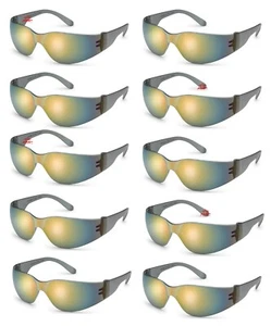 10 Paar/Pack Box Gateway Starlite rot verspiegelt Schutzbrille Sonne Z87+ Großhandel - Bild 1 von 4