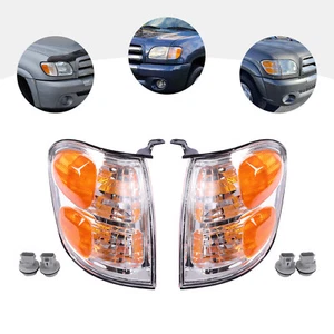 For 01-04 Toyota Sequoia Headlights Halogen Turn Signal Lights Right+Left Side - Picture 1 of 19