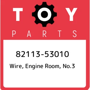 82113-53010 Toyota Wire, engine room, no.3 8211353010, New Genuine OEM Part - Picture 1 of 1