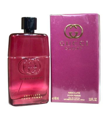 Gucci Guilty Absolute Pour Femme 3,0 oz 90 ml Eau de Parfum Mujer Spray Foto 1 de 3