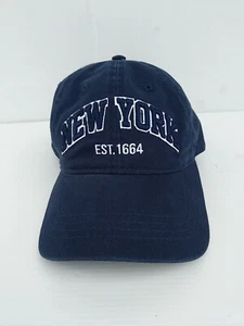New York Est. 1664 Torkia Apparel Baseball Cap Blue Unisex OSFM Adjustable - Picture 1 of 3
