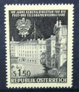 AUSTRIA 1966 Austrian Posts & Telegraphs Centenary. Set of 1. MNH. SG1464. - Picture 1 of 1