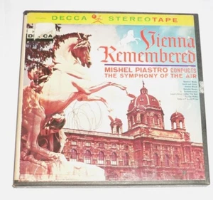 REEL to REEL TAPE by MISHEL PIASTRO "VIENNA REMEMBERED" / DECCA ST7-8956 - Foto 1 di 3