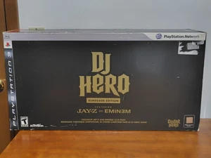 DJ Hero Renegade Edition Game & Controller Bundle *Playstation 3* PS3 Sony *NEW* - Picture 1 of 6