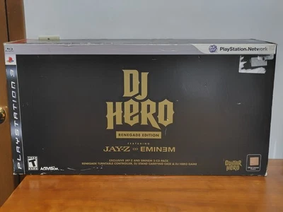 DJ Hero Renegade Edition Game & Controller Bundle *Playstation 3* PS3 Sony *NEW* - Image 1 of 4
