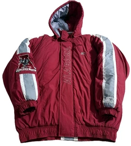 Veste de démarrage vintage Alabama marée cramoisie logo classique éléphant rouge XL BEAUTÉ - Photo 1/14