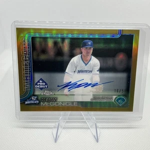 2025 Topps Pro Debut Auto Autograph Card PDC-107 Chrome /50 Kevin McGonigle Gold - Bild 1 von 6