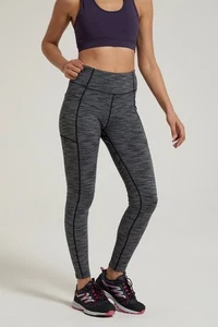 Mountain Warehouse Womens Breathe and Balance High Waisted Sport Leggings - Picture 1 of 48