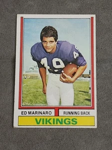 1974 Topps #189 Ed Marinaro RC - Foto 1 di 2