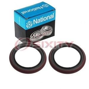 2 pc National Front Inner Wheel Seals for 1972-1984 Cadillac DeVille of - Picture 1 of 5