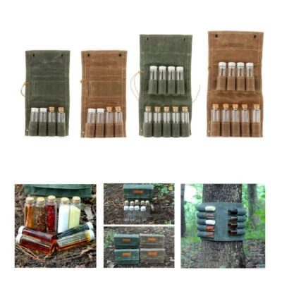 9PC Seasoning Bottle Storage Bag BBQ Spice Jar Set Condiment Dispenser Bag - image 1 of 4