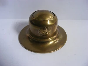 RARE RAF WW2 Capstan Inkwell 1930’s Tudor KINGS Crown World War 2 NOT Trench Art - Picture 1 of 16