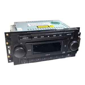 2004 - 2010 OEM Chrysler Dodge Jeep Radio CD Mp3 REF w/ AUX P05064173AK OEM - Picture 1 of 7