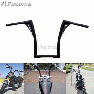 Manillar personalizado 16" Rise Ape barras de suspensión Fat 1-1/4" para Harley Ultra Limited - Imagen 1 de 12