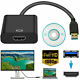 USB 3.0 to HD 1080P HDMI Video Cable Adapter Converter For PC Laptop HDTV LCD TV