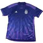 2022 Adidas Afa Argentina Mens Xl Away Kit Jersey Purple