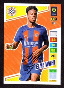 PANINI Adrenalyn XL 2023-24 Ligue 1 #207 Elye WAHI Montpellier HSC Card
