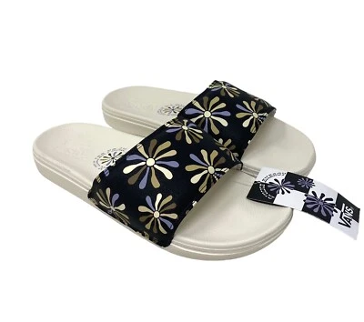 Sandalias VANS La Costa Slide Floral Beige Sintético Nubuck Mujer Talla VN0A5HFEBBG Foto 1 de 4