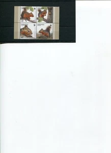 WWF ARMENIA 2001 ardilla persa conjunto 4v MNH. - Imagen 1 de 1