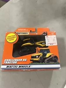 Caterpillar CAT 45 Challenger Ag Tractor Matchbox Friction Powered Toy 1998 D50 - Picture 1 of 2