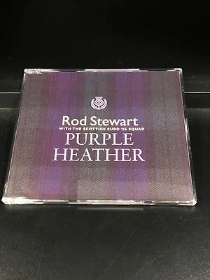 Rod Stewart: Purple Heather ; Import CD Single 2 Tracks Warner Bros Foto 1 de 2