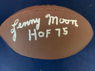 Lenny Moore Signed Wilson Nfl Football Baltimore Colts Tristar