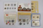 Lot of 6 European & Middle East World Coin Sets