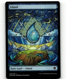 FOIL - MTG Dominaria United - Island (Showcase) 278 - Picture 1 of 1