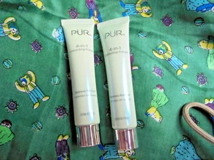 PÜR 20 ml Mini 4-in-1 Correcting Primer grün gegen Rötungen 2 x 10 ml neu - Bild 1 von 2