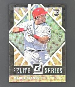 2015 Donruss The Elite Series #25 Maikel Franco /999 Phildelphia RC - Picture 1 of 2