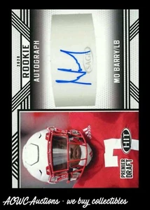 Autógrafos de novato Sage Hit Premiere Draft 2020 #A85 Mo Barry - Imagen 1 de 2