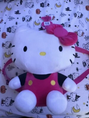sanrio hello kitty plush backpack - Изображение 1 из 3