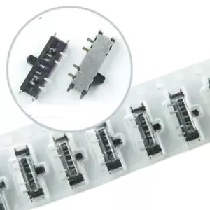 10pcs ALPS 1 Pole / 3 Position Miniature SMD Slide Switch, 4 Pin #SSSS812201 USA - Picture 1 of 5