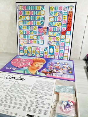 The "I LOVE LUCY" Classic TV Show Vintage Board Game By Talicor -1997  COMPLETE! - Изображение 1 из 4